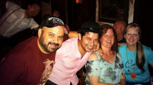Will Lorca, Ricardo from Sotol, yours truly and Jamie from Cinch